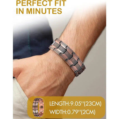 Copper magnetic bracele - Relieve fatigue and promote blood circulation