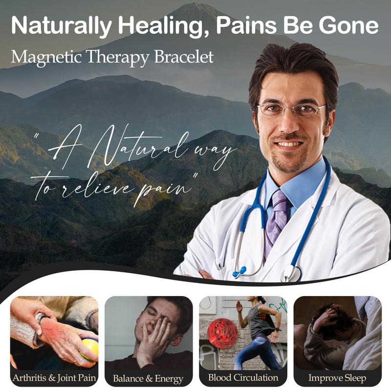 Copper magnetic bracele - Relieve fatigue and promote blood circulation